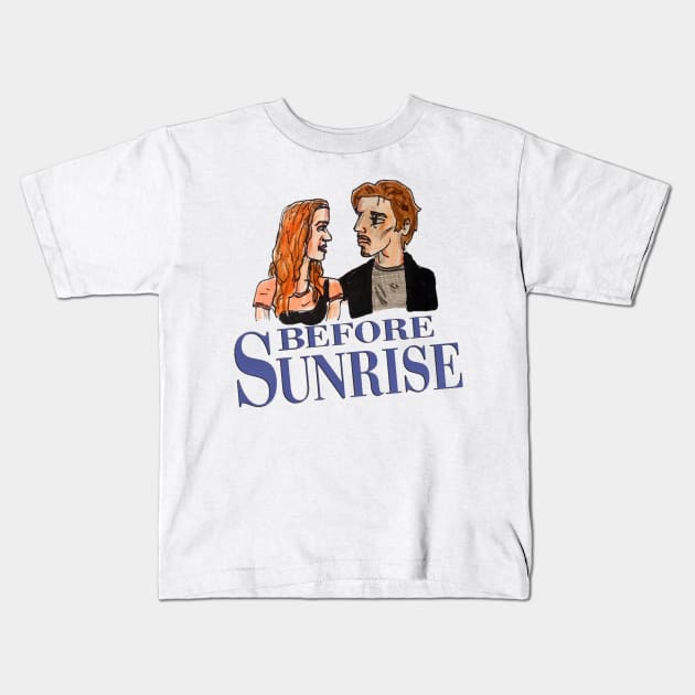 Before Sunrise Kids T-Shirt by MattisMatt83